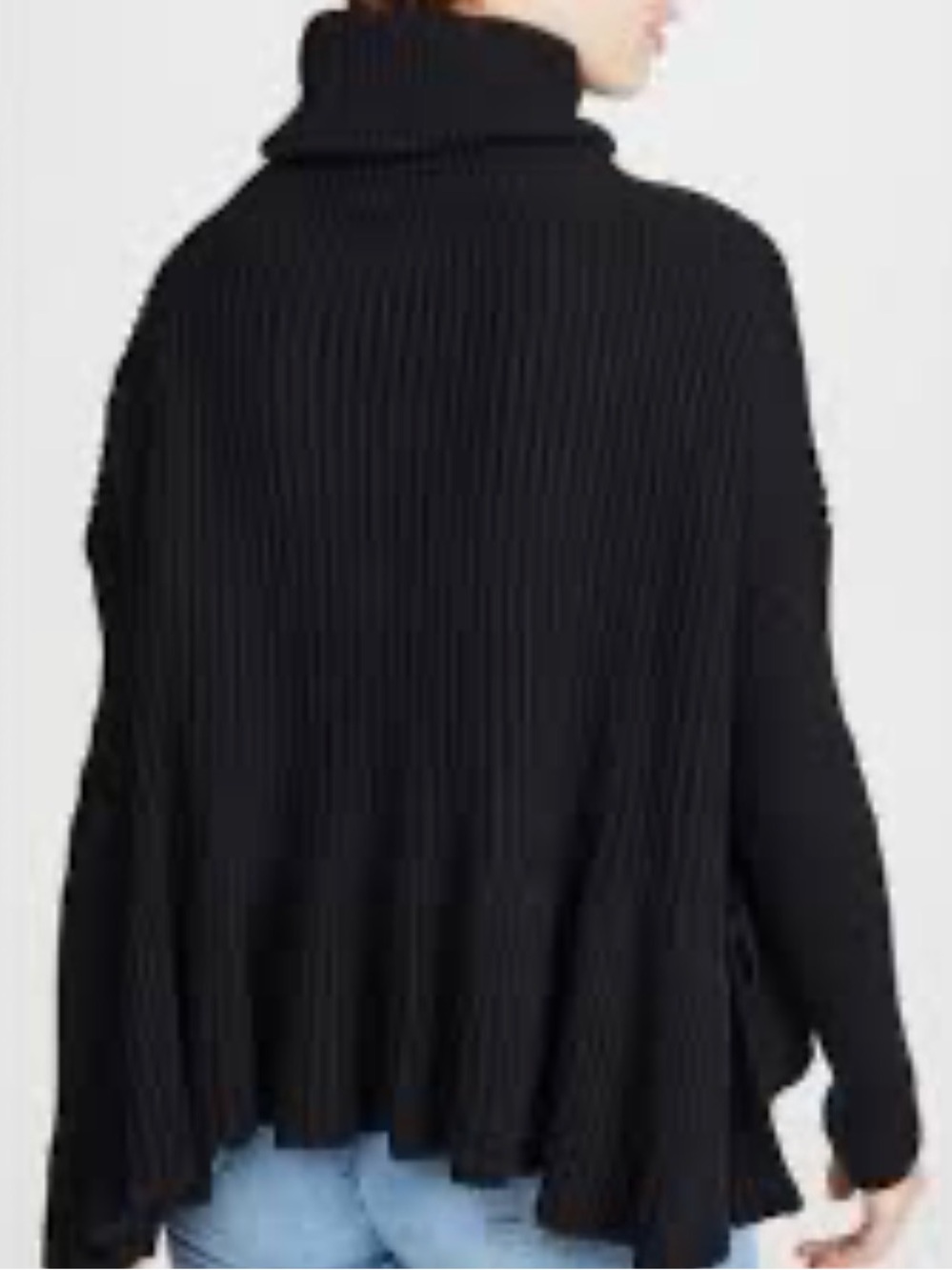 Free People Layer Cake Trapeze Turtleneck Sweater